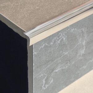 Alum. L-Angle Profiles Polish Silver 10x10mm