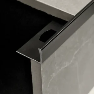 Alum. End Trim Profiles Matt Black