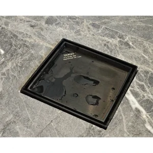 Tile Resist Floor Drains Black 1