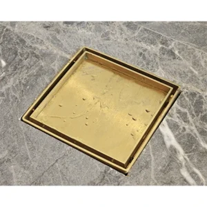 Tile Resist Floor Drains Gold 1