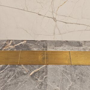 Grill Floor Drains Gold