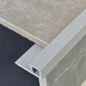 PVC Square Profiles Grey