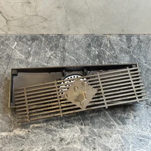 Grill Brown Brass Floor Drain