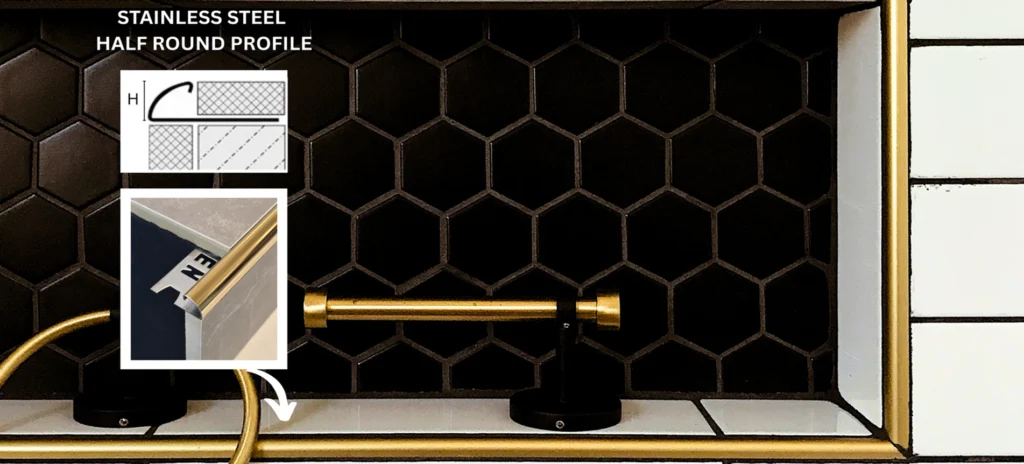 Tips for Installing Tile Trim Round Edge