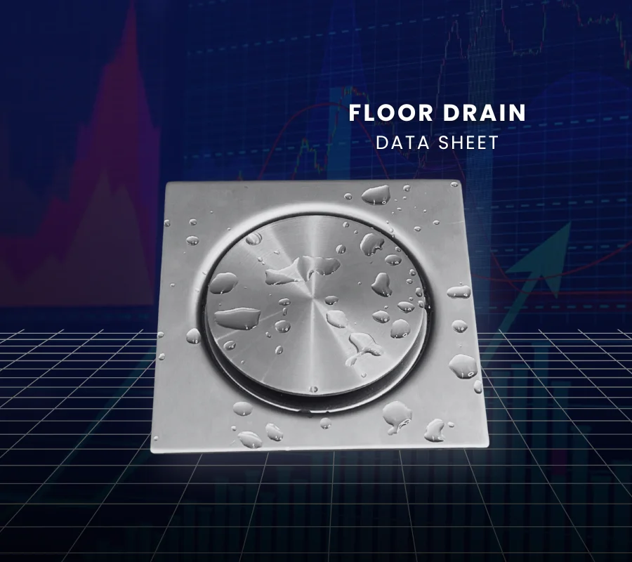 Floor drain data sheet