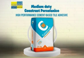 Tile Glue Supplier offering medium-duty cement-based porcelain tile adhesive for construction and flooring applications.