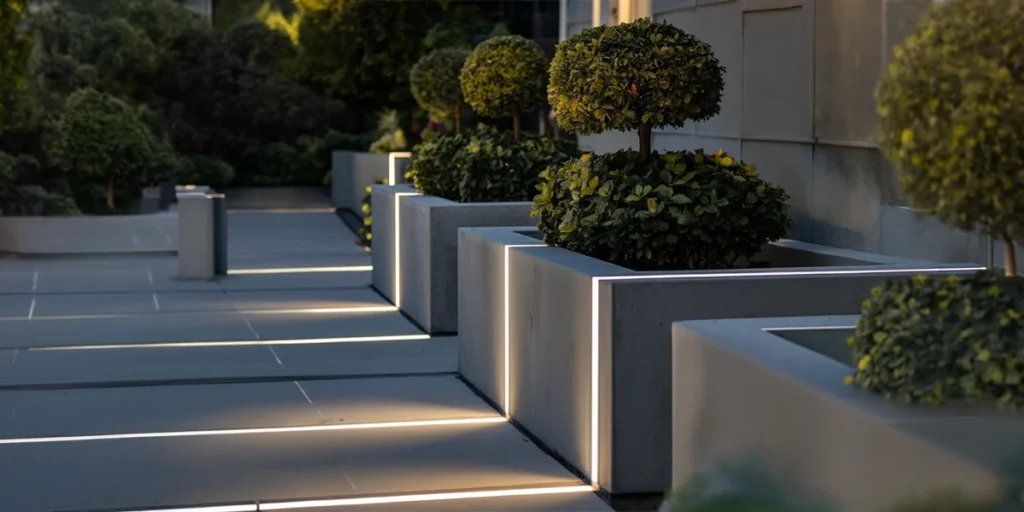 How LED Profile Suppliers Meet the Demand for Contemporary Lighting Solutions in the UAE 2 Elegant architectural lighting designed by an LED profile supplier