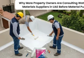 Technical guidance provided by waterproofing materials suppliers in UAE