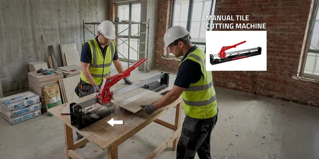 Tile Cutter Manufacturer UAE: Understanding the Differences Between Manual and Automatic Models 2 Professional tile cutting equipment for modern construction projects by a tile cutter manufacturer