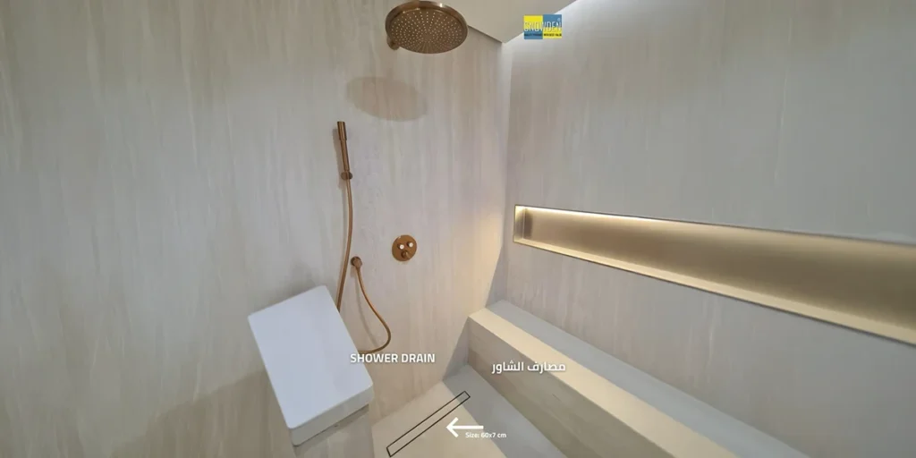 Floor drain supplier offering sleek drainage solutions for contemporary bathrooms
