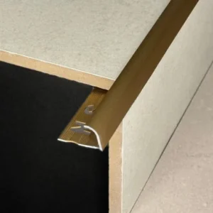 Aluminum Round Profiles Bronze Gold