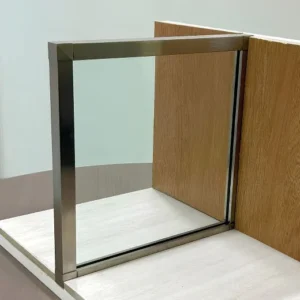 S.S shower frame